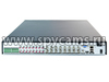 Гибридный 16 канальный видеорегистратор SKY H51616A-3G - задняя панель с разъемами для подключения